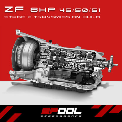Spool Performance 8HP45, 8HP50, 8HP51 Stage 2 Upgraded Transmission - Build at Spool Performance HQ