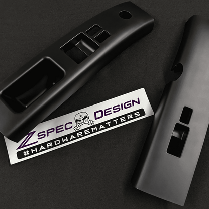 ZSPEC 350z Z33 Interior Door Window Switch Finisher Set for LHD '03-05, Black