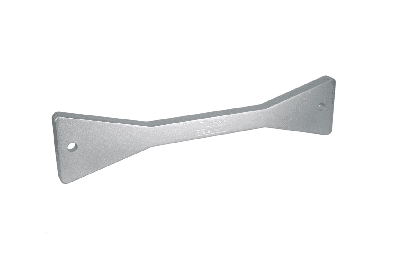 ZSPEC Battery Hold Down/Bracket, Billet Aluminum & Anodized, for use with factory rods