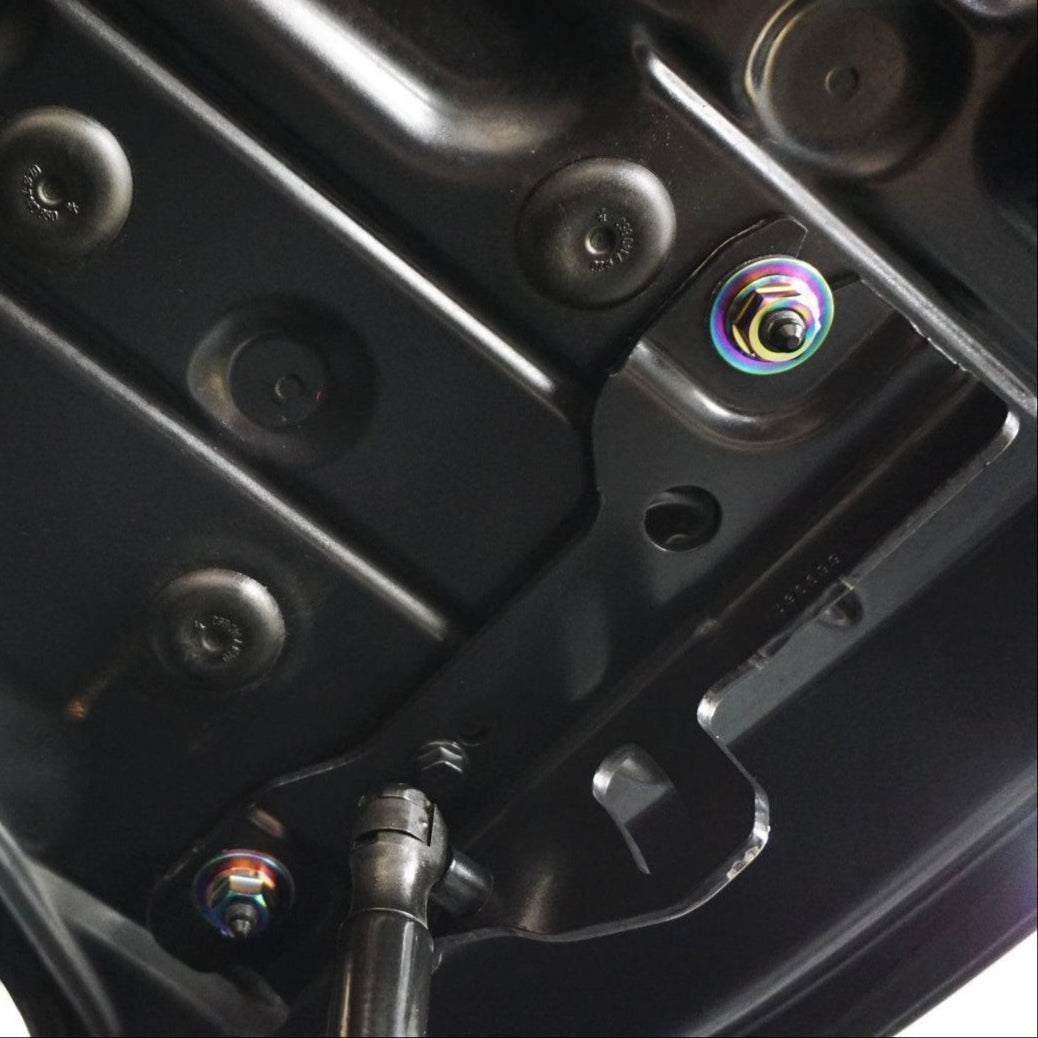 ZSPEC Stage-2 Dress Up Bolts® Fastener Kit for '14-18 BMW 340i F34 3.0T, Titanium