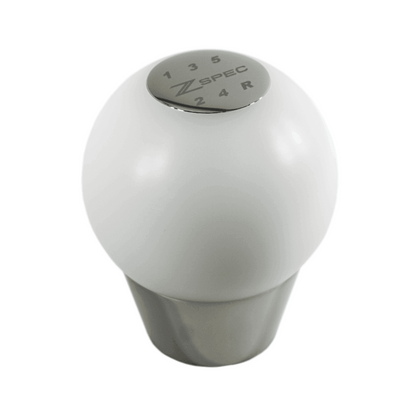 ZSPEC Shift Knob, M10-1.5, Delrin & Stainless, 5-Speed Shift Pattern Coin