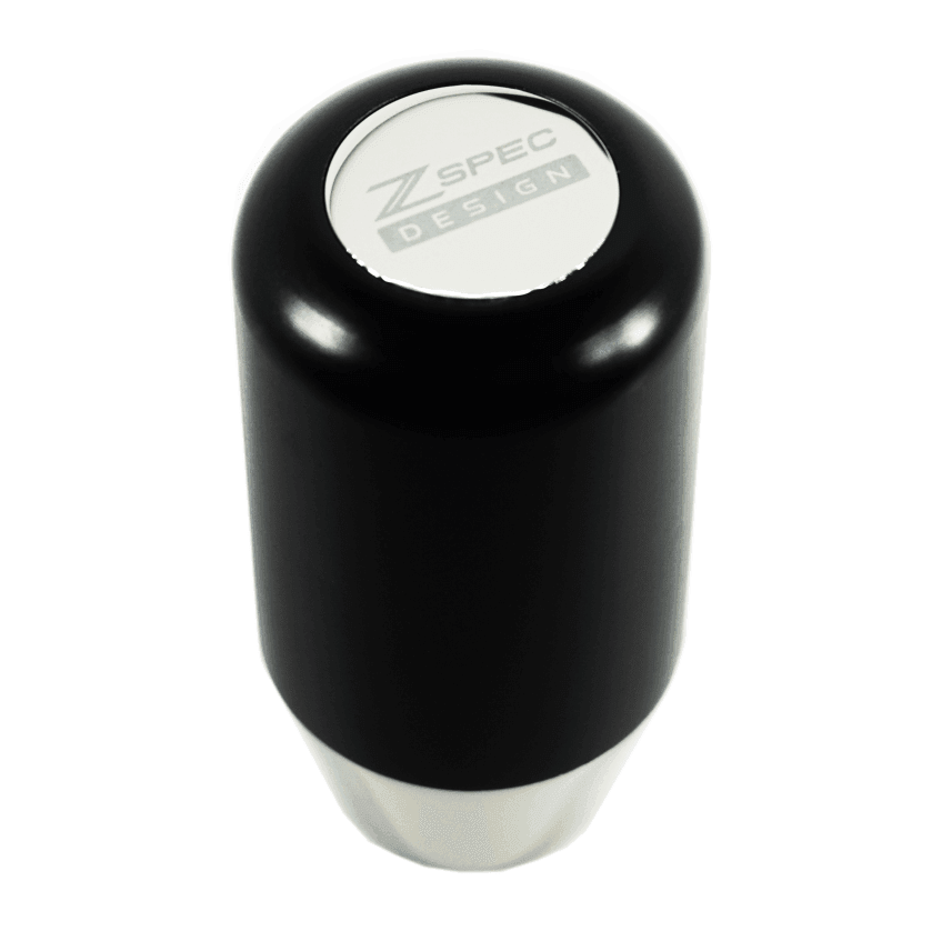 ZSPEC Shift Knob, M8-1.25, Delrin & Stainless, 6-Speed Shift Pattern Coin