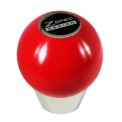 ZSPEC Shift Knob, M8-1.25, Delrin & Stainless, 6-Speed Shift Pattern Coin