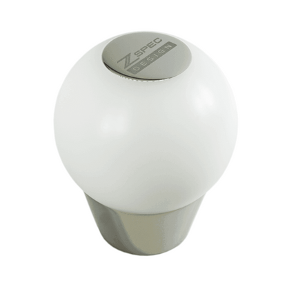ZSPEC Shift Knob, M8-1.25, Delrin & Stainless, 4-Speed Shift Pattern Coin