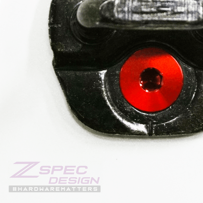 ZSPEC Dress Up Bolts® Fastener Kit, Door Jams Area for Nissan Z33 350z, Titanium