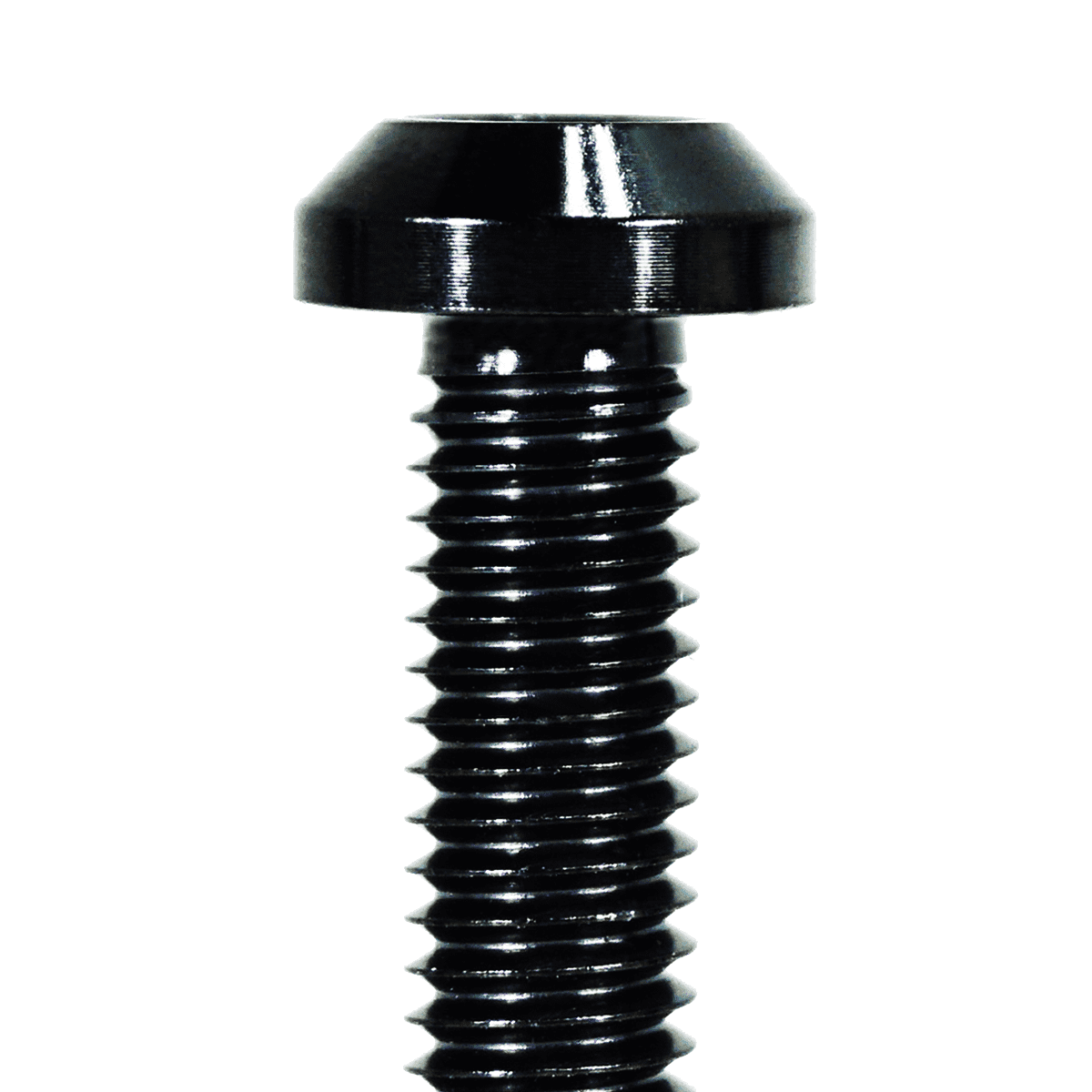 ZSPEC M6-1.0x35mm Dress Up Bolt® Fastener, Angled Head, Titanium Grade-5, Per Each