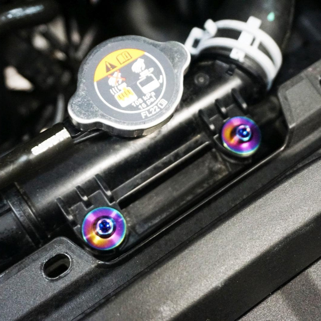 ZSPEC Stage-2 Dress Up Bolts® Fastener Kit for the '20-24 Mazda CX-30, Titanium