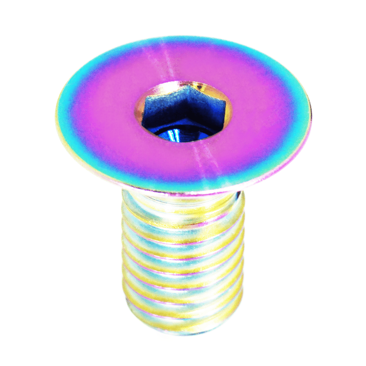 ZSPEC M6-1.0x20mm Flat-Head FHSC Fastener/Bolt, Titanium Grade-5, Per Each