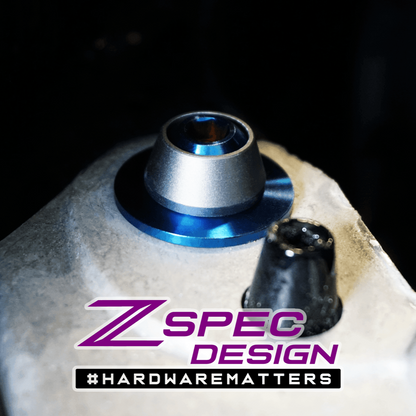 ZSPEC Interior Dress Up Bolts® Fastener Kit for 21+ Ford Bronco 2.7L, Titanium & Billet