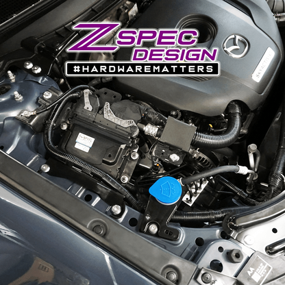 ZSPEC Stage-1 Dress Up Bolts® Fastener Kit for '16-23 Mazda CX-9, Stainless & Billet