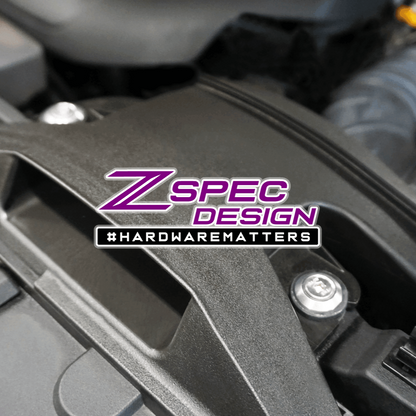 ZSPEC Stage-1 Dress Up Bolts® Fastener Kit for '17-23 Mazda CX-5, Stainless & Billet