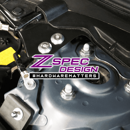 ZSPEC Stage-2 Dress Up Bolts® Fastener Kit for '16-23 Mazda CX-9, Stainless & Billet