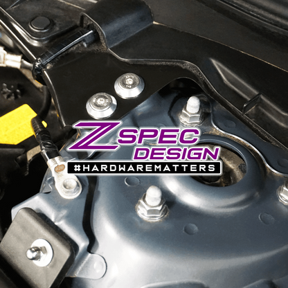 ZSPEC Stage-1 Dress Up Bolts® Fastener Kit for '17-23 Mazda CX-5, Stainless & Billet