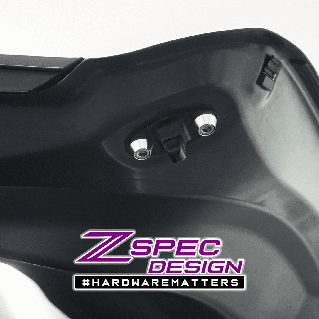 ZSPEC Stage-2 Dress Up Bolts® Fastener Kit for '17-23 Mazda CX-5, Stainless & Billet