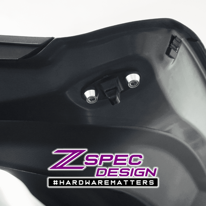 ZSPEC Stage-2 Dress Up Bolts® Fastener Kit for '17-23 Mazda CX-5, Stainless & Billet