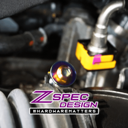 ZSPEC Stage-2 Dress Up Bolts® Fastener Kit for '17-23 Mazda CX-5, Titanium