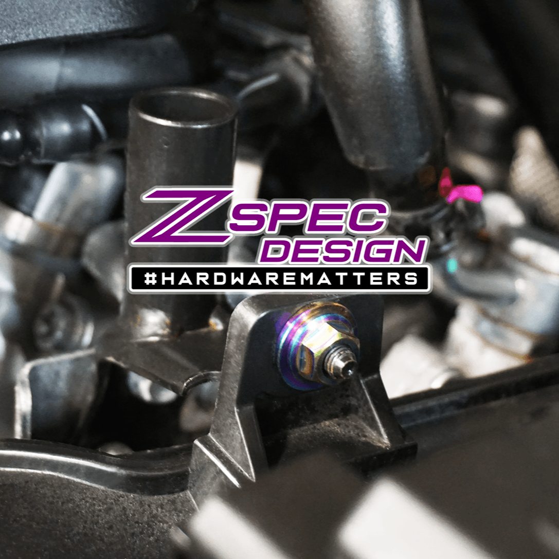 ZSPEC Stage-2 Dress Up Bolts® Fastener Kit for '17-23 Mazda CX-5, Titanium