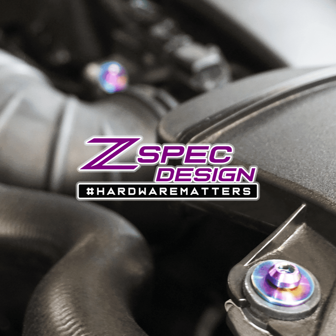 ZSPEC Stage-1 Dress Up Bolts® Fastener Kit for '16-23 Mazda CX-9, Titanium