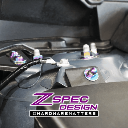 ZSPEC Stage-1 Dress Up Bolts® Fastener Kit for '16-23 Mazda CX-9, Titanium