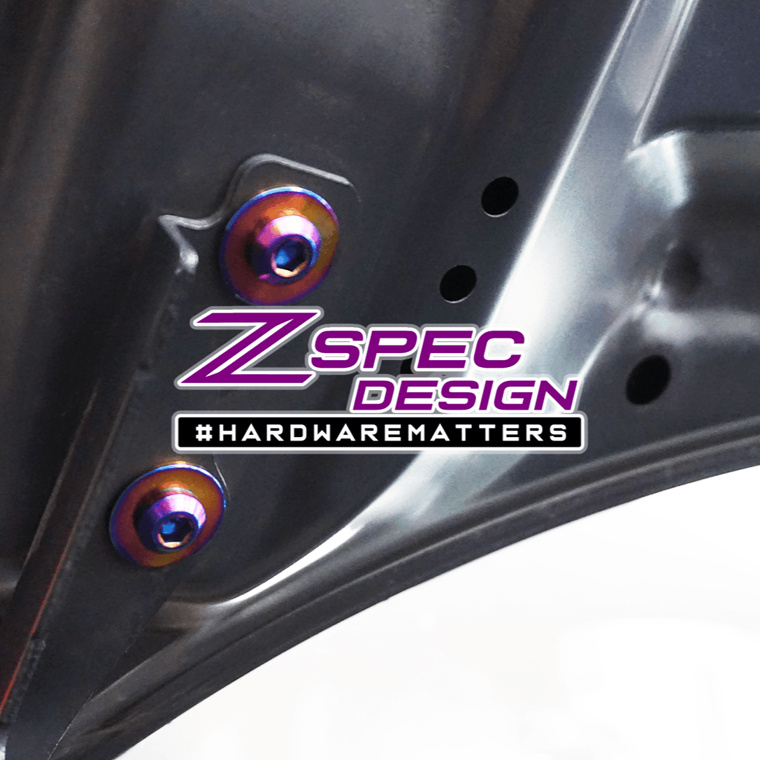 ZSPEC Stage-1 Dress Up Bolts® Fastener Kit for '17-23 Mazda CX-5, Titanium