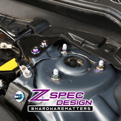 ZSPEC Stage-2 Dress Up Bolts® Fastener Kit for '17-23 Mazda CX-5, Titanium