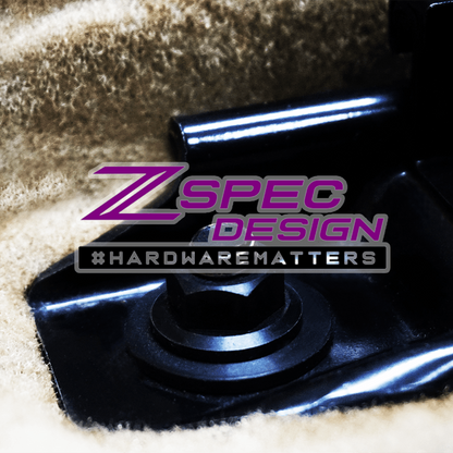 ZSPEC Seat Dress Up Bolts® Fastener Kit for '90-99 Nissan 300zx Z32, Titanium