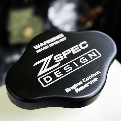 ZSPEC Fluid Reservoir Cap Covers Set for '23+ Nissan Z RZ34, Billet, 3 Caps