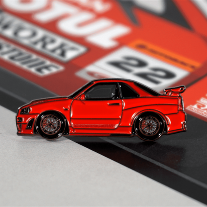 ZSPEC Nissan Skyline GT-R R34 Tribute Lapel / Hat Pin
