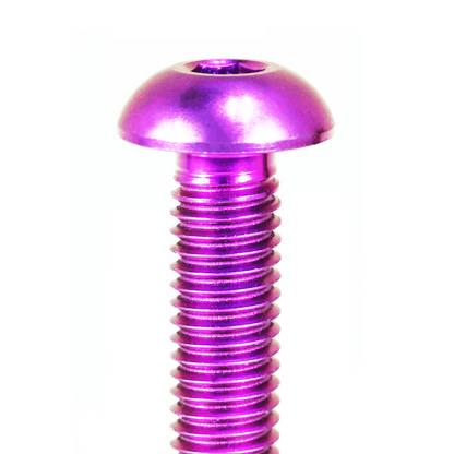 ZSPEC Button-Head Bolt/Fastener, M5-0.8x25mm, Titanium Grade-5, Per Each