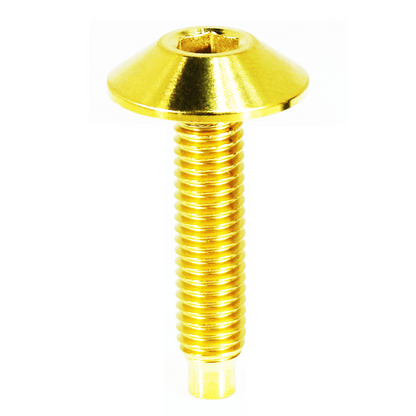 ZSPEC Low-Profile Body Kit Fastener, M5x20mm, Titanium w/ Rivet Nut, Per Each