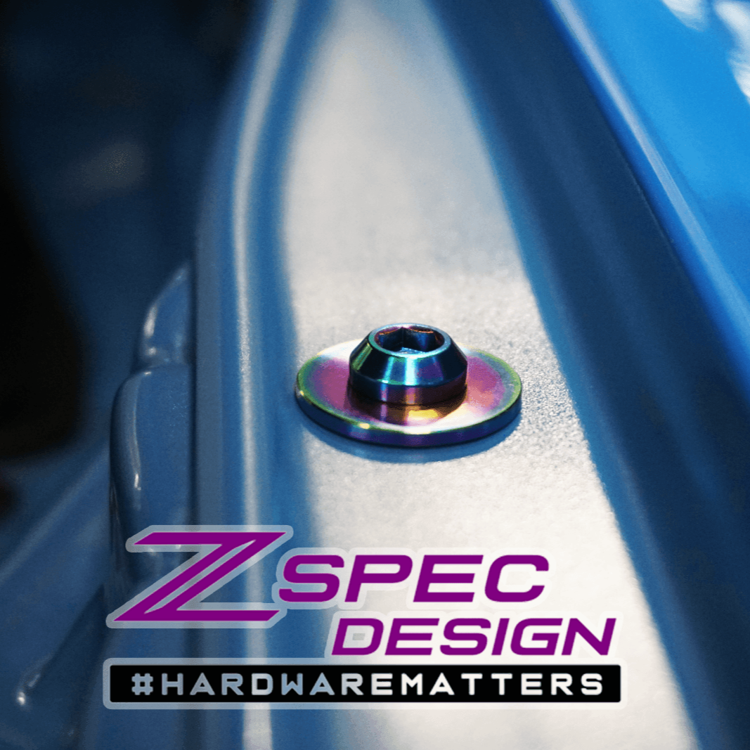 ZSPEC Stage-2 Dress Up Bolts® Fastener Kit for '22+ Toyota GR86 & Subaru BRZ, Titanium