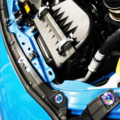 ZSPEC Stage-2 Dress Up Bolts® Fastener Kit for '22+ Toyota GR86 & Subaru BRZ, Titanium