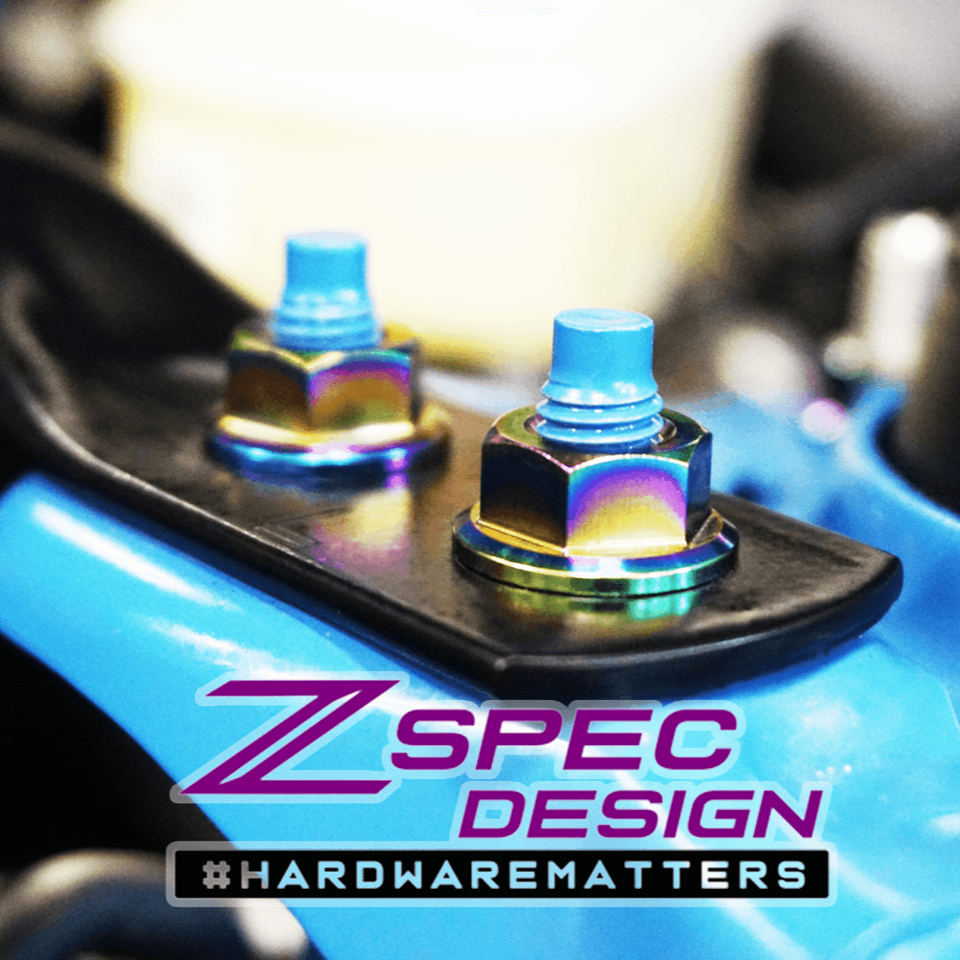 ZSPEC Stage-2 Dress Up Bolts® Fastener Kit for '15-21 Subaru WRX & STI, Grade-5 Titanium
