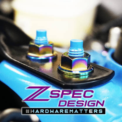 ZSPEC Stage-1 Dress Up Bolts® Fastener Kit for '15-21 Subaru WRX & STI, Grade-5 Titanium